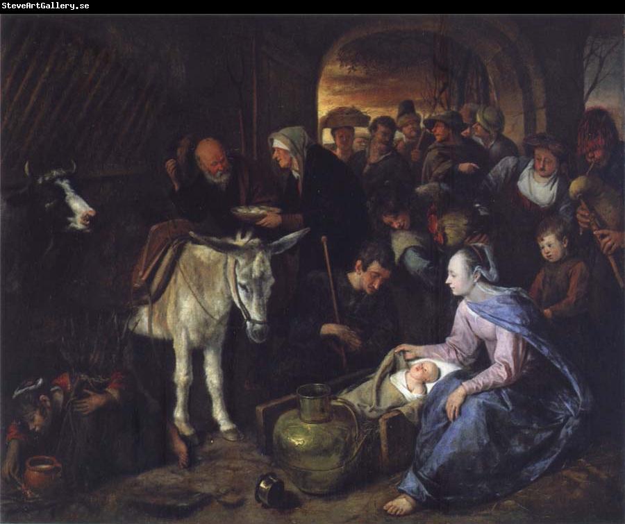 Jan Steen The Adoration of the Shepberds